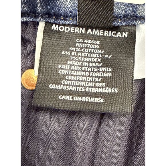 Modern American Fig Women's Jeans Eureka Rip Knee Denim Blue Size 31 NEW - Picture 11 of 12